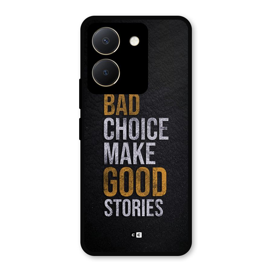 Make Good Stories Metal Back Case for Vivo Y36