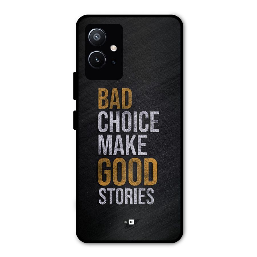 Make Good Stories Metal Back Case for Vivo Y75 5G