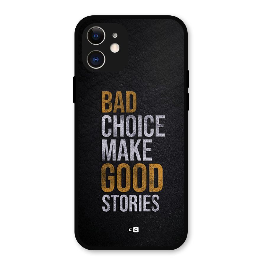 Make Good Stories Metal Back Case for iPhone 12