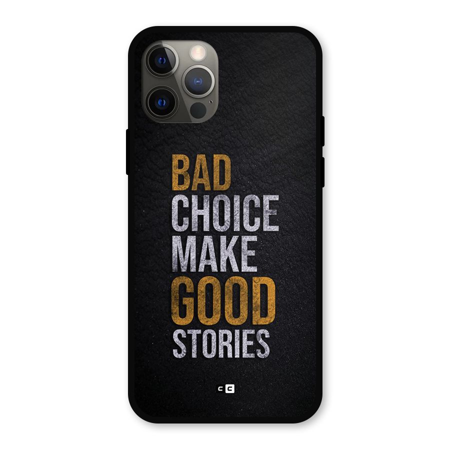 Make Good Stories Metal Back Case for iPhone 12 Pro