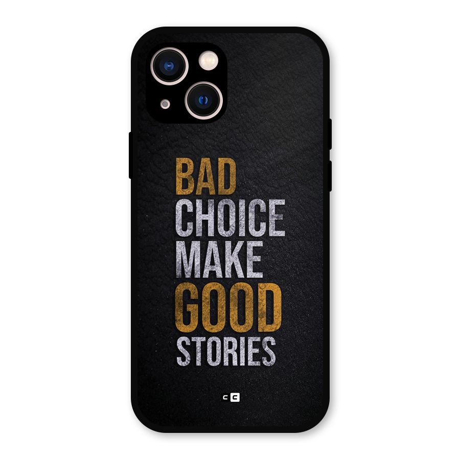 Make Good Stories Metal Back Case for iPhone 13