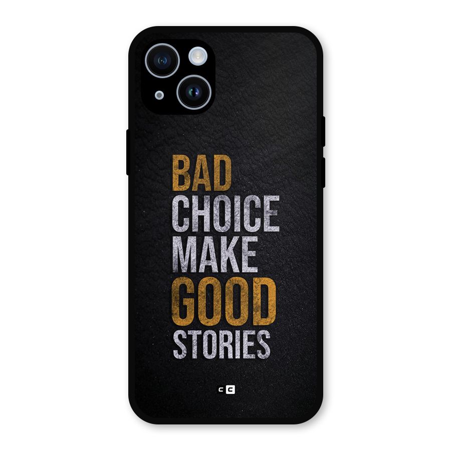 Make Good Stories Metal Back Case for iPhone 14