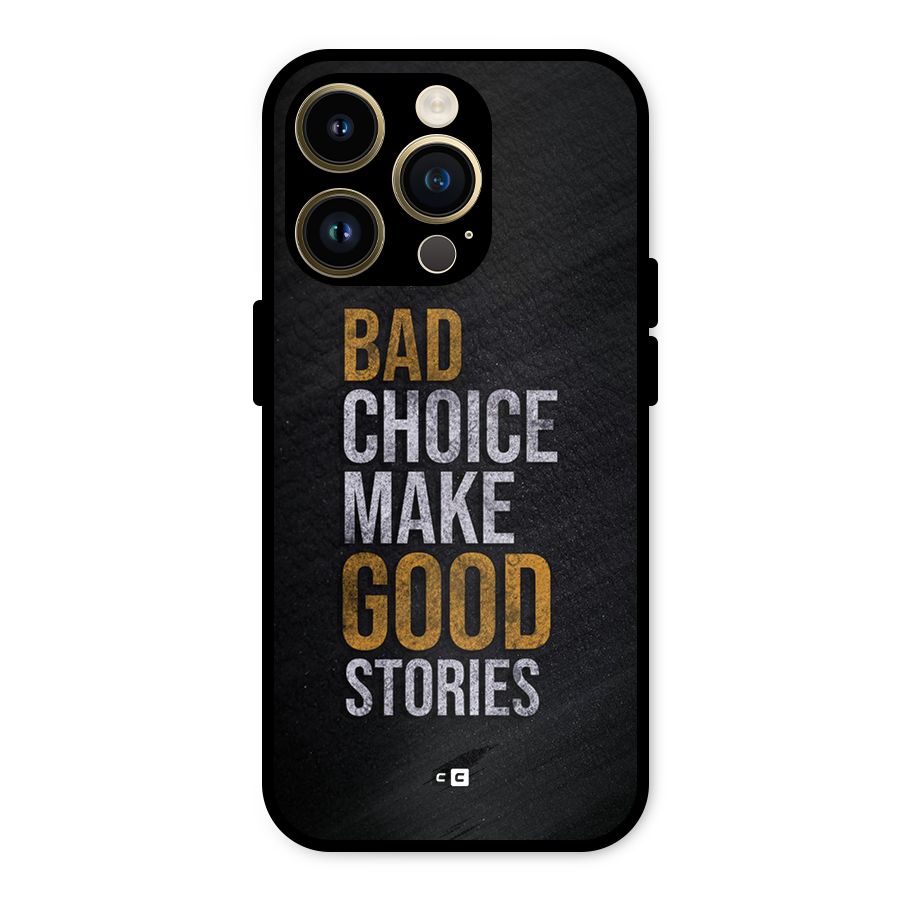 Make Good Stories Metal Back Case for iPhone 14 Pro