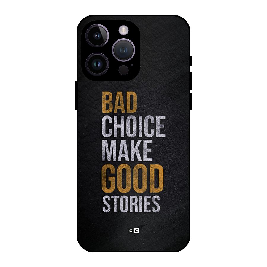 Make Good Stories Metal Back Case for iPhone 14 Pro Max