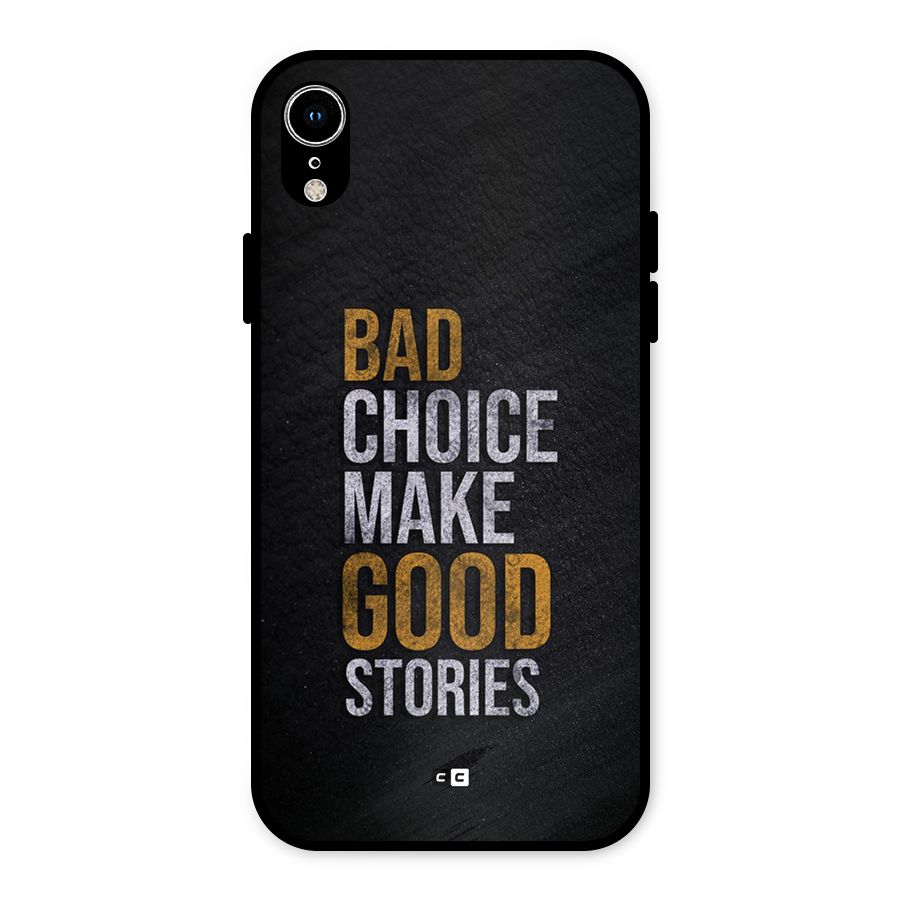 Make Good Stories Metal Back Case for iPhone XR