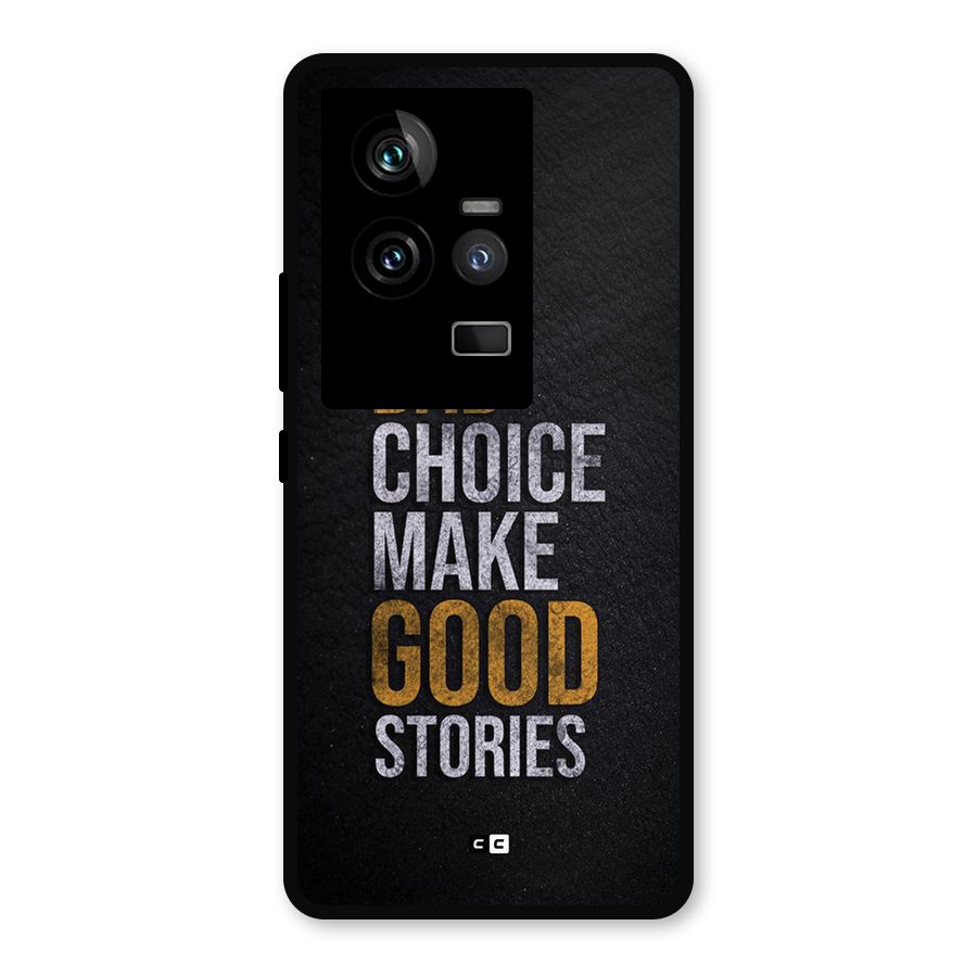 Make Good Stories Metal Back Case for iQOO 11 5G