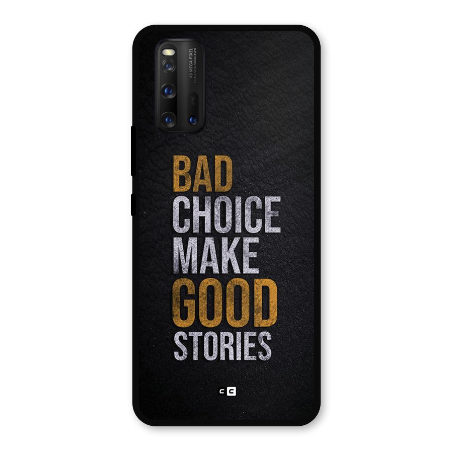 Make Good Stories Metal Back Case for iQOO 3