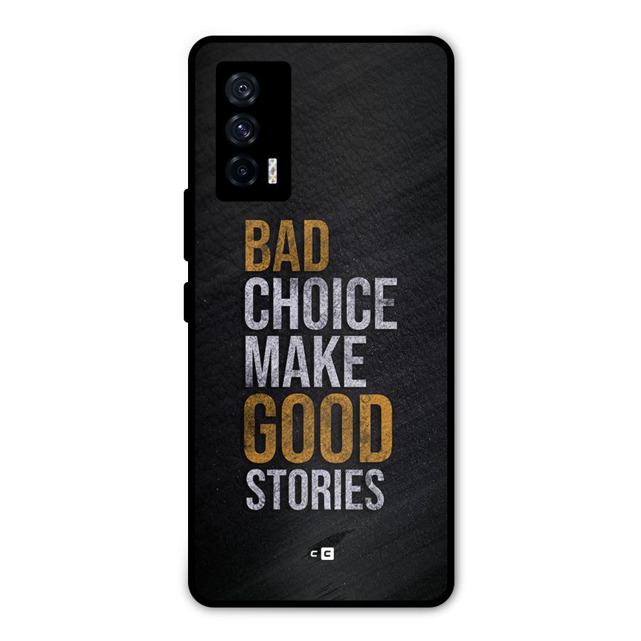 Make Good Stories Metal Back Case for iQOO 7 5G