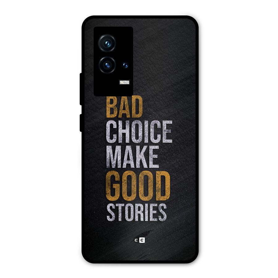 Make Good Stories Metal Back Case for iQOO 9 5G