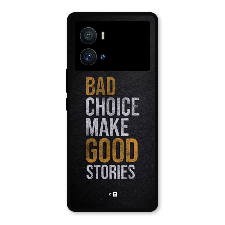 Make Good Stories Metal Back Case for iQOO 9 Pro