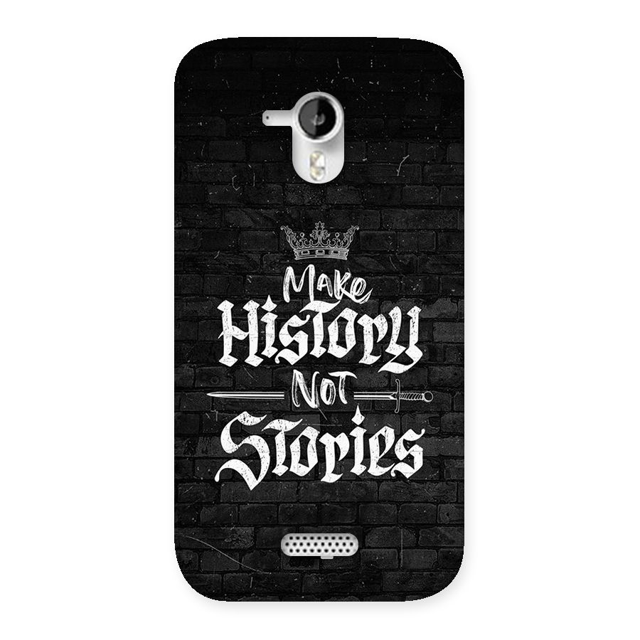 Make History Back Case for Canvas HD A116