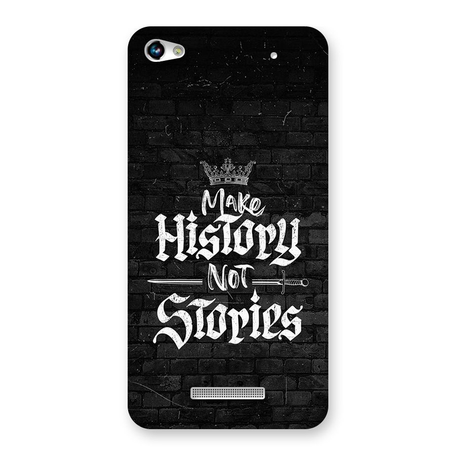 Make History Back Case for Canvas Hue 2 A316