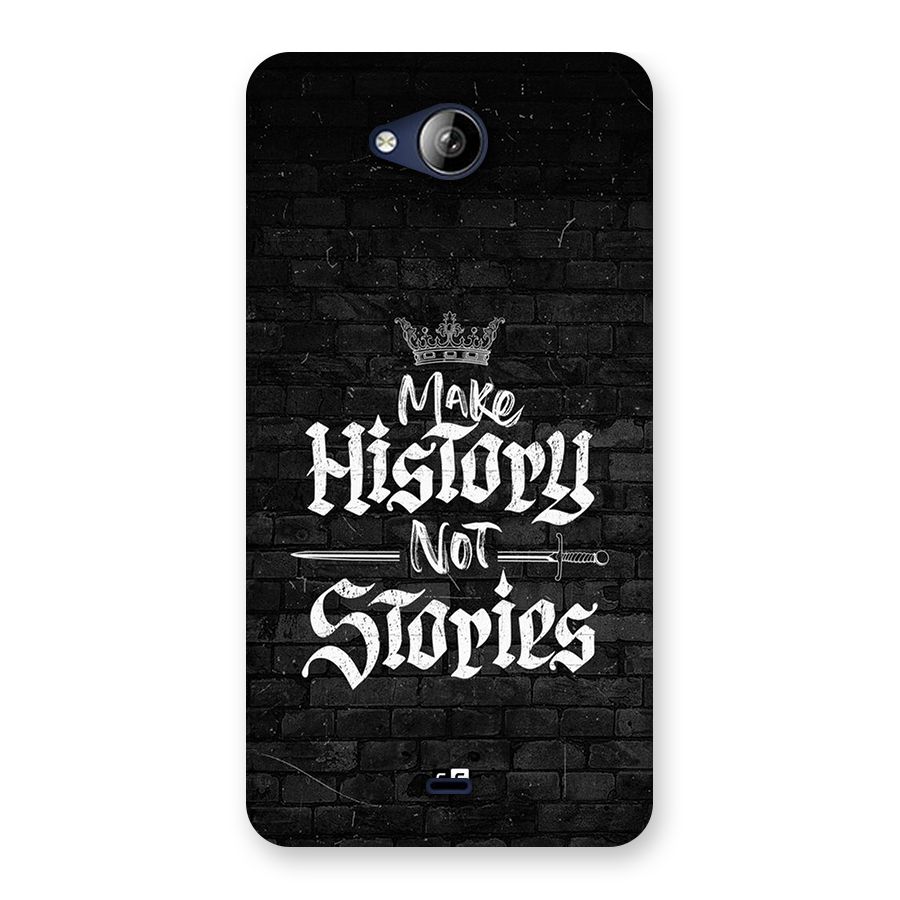 Make History Back Case for Canvas Play Q355