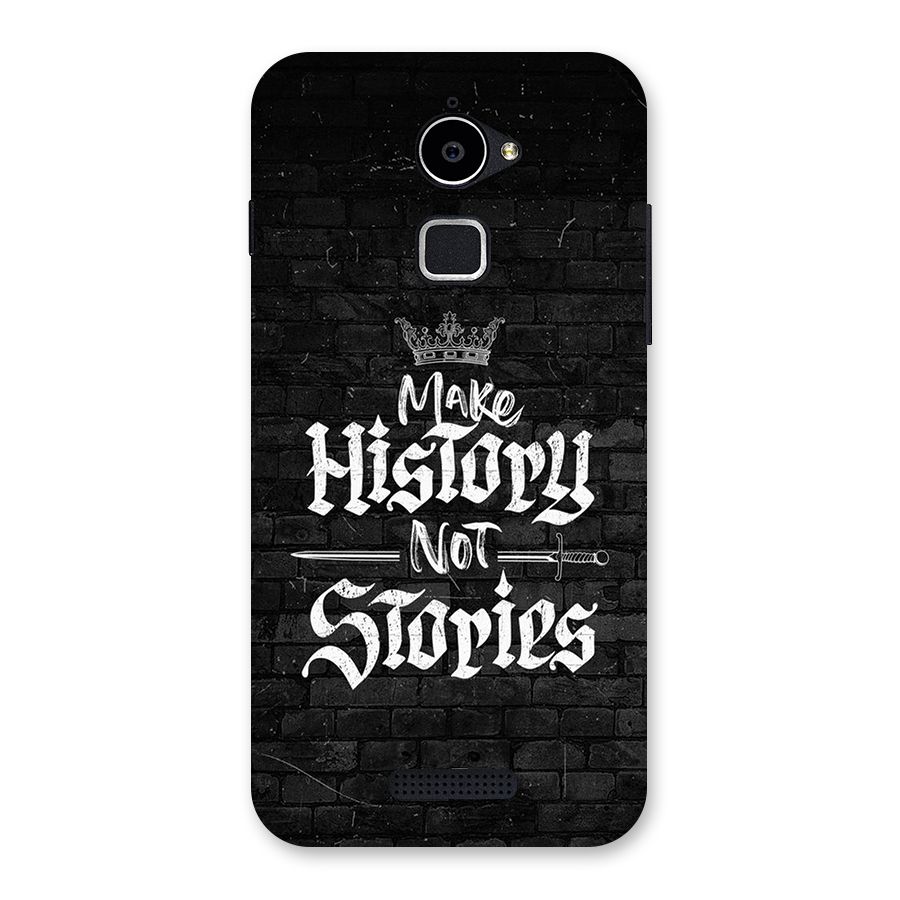 Make History Back Case for Coolpad Note 3 Lite