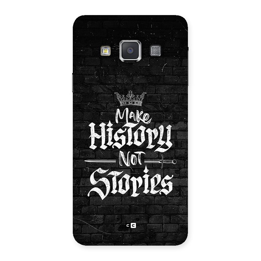 Make History Back Case for Galaxy A3