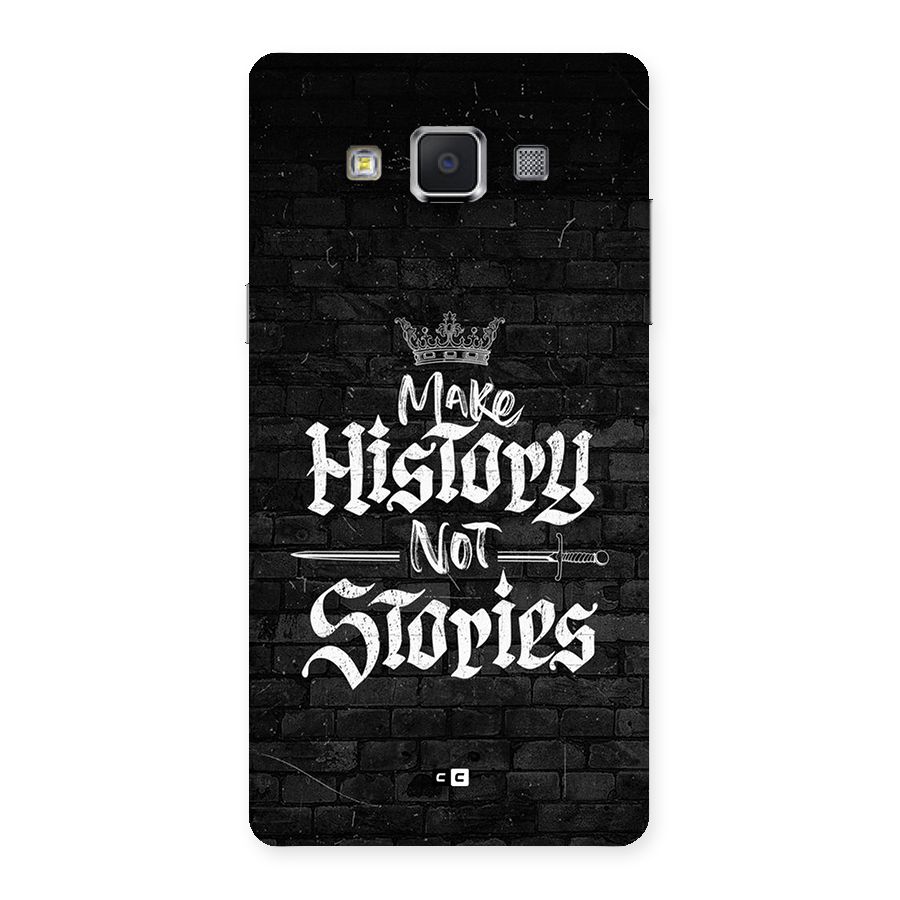 Make History Back Case for Galaxy A5