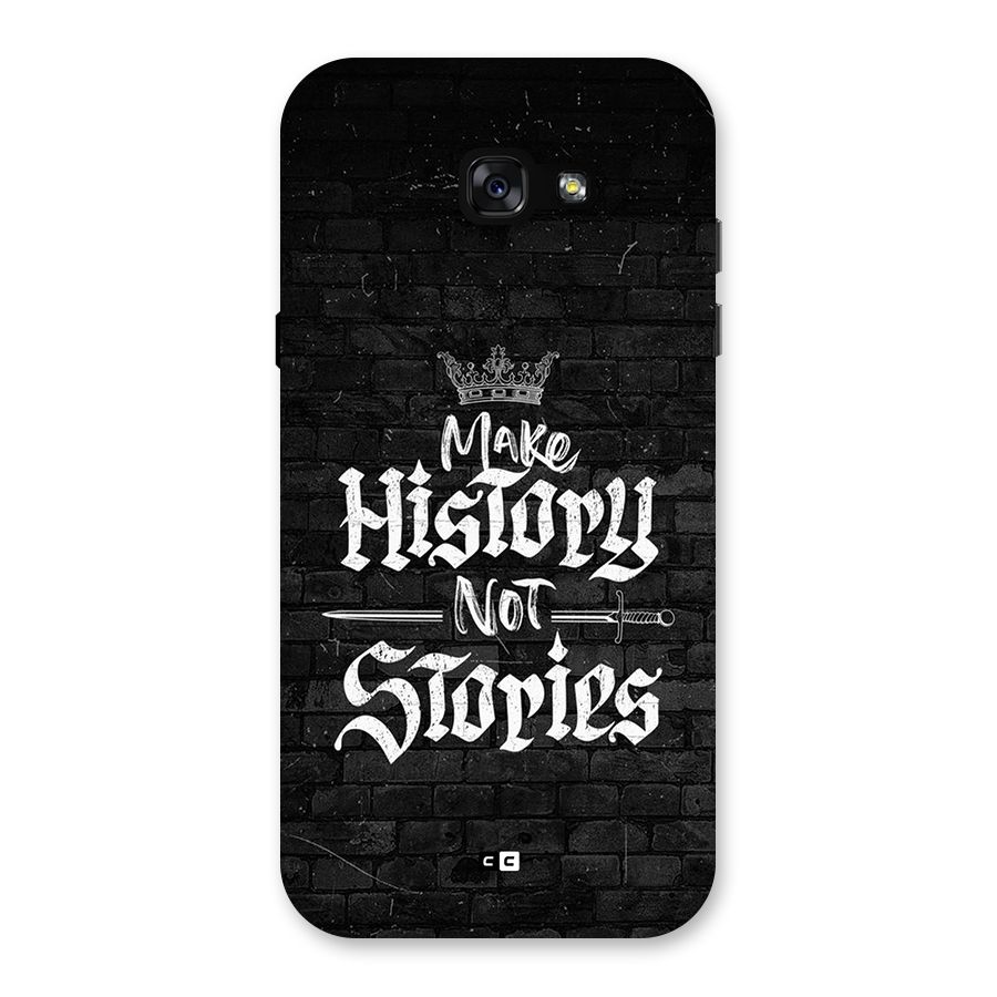 Make History Back Case for Galaxy A7 (2017)