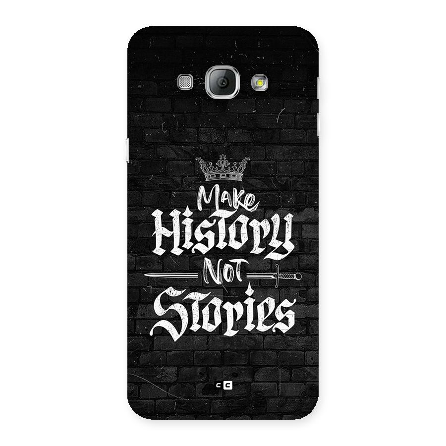 Make History Back Case for Galaxy A8