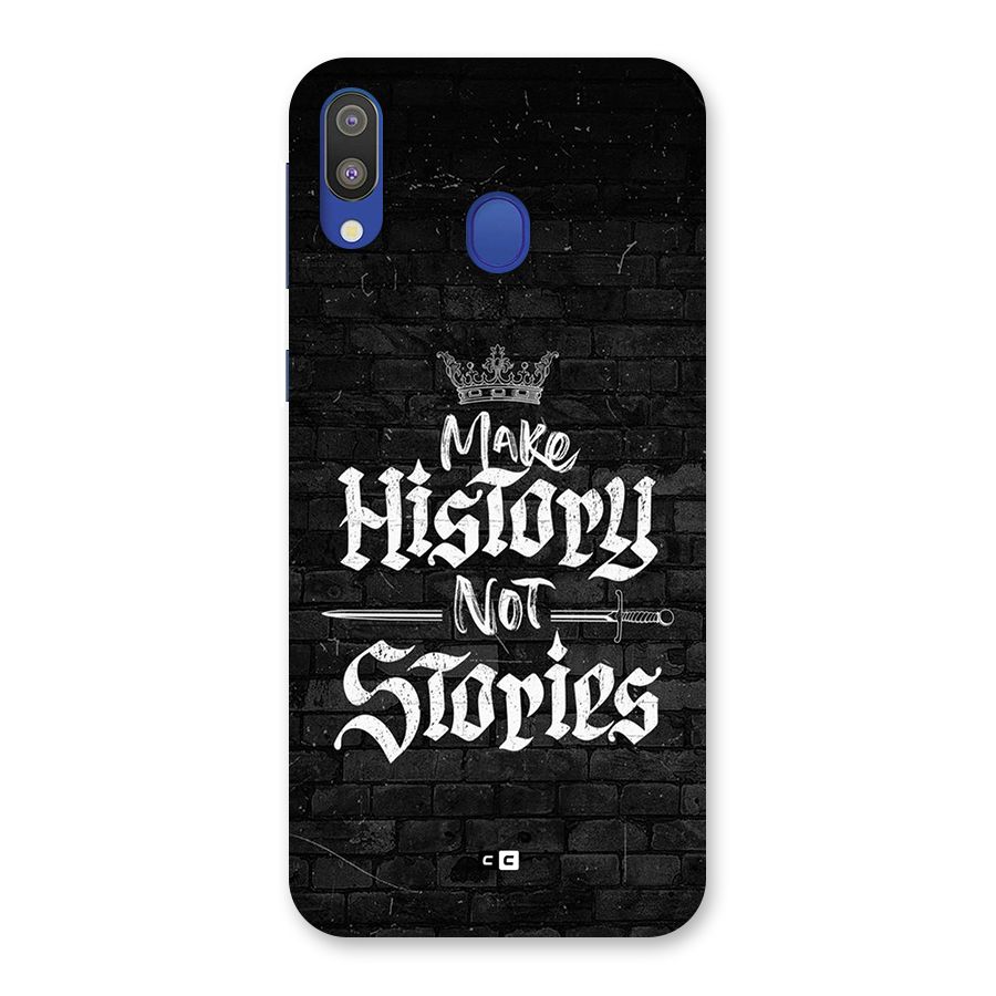 Make History Back Case for Galaxy M20