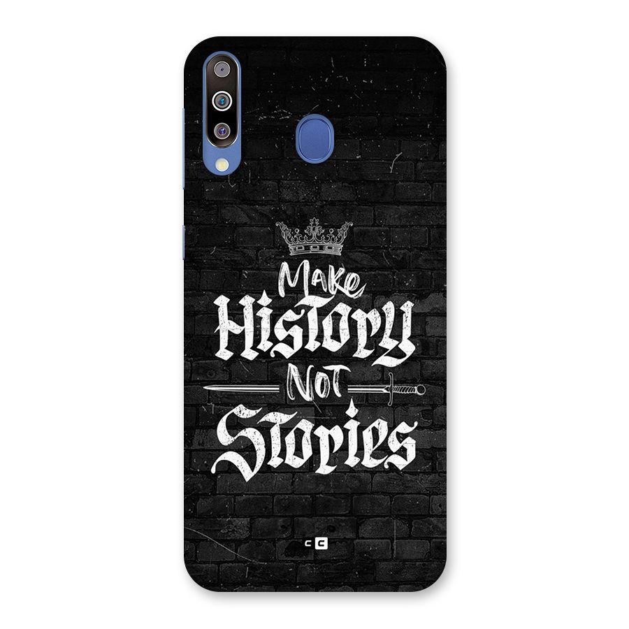 Make History Back Case for Galaxy M30