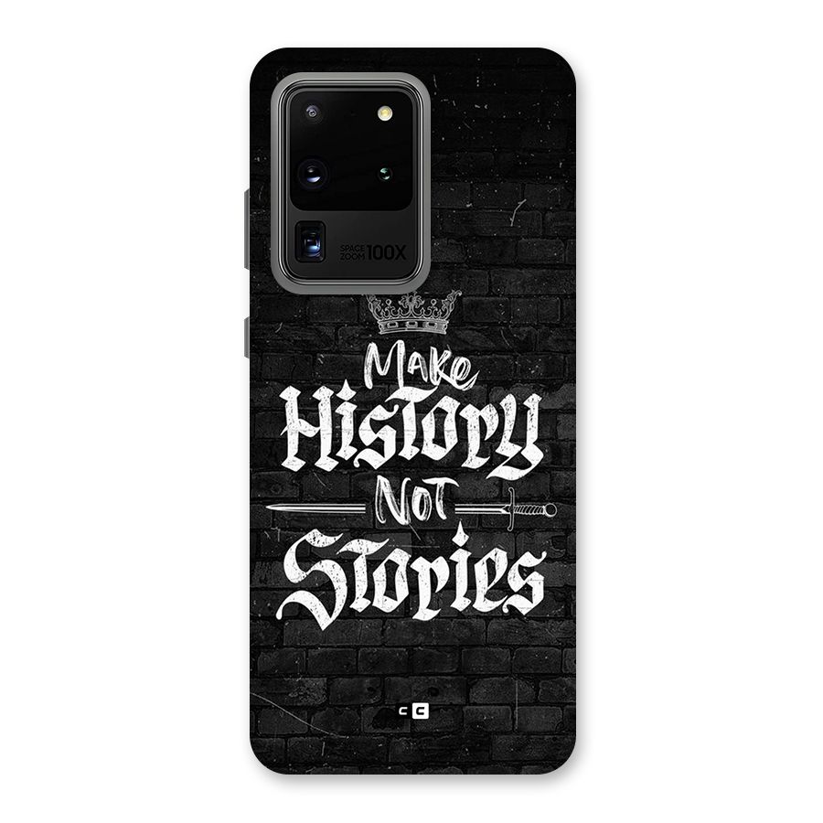 Make History Back Case for Galaxy S20 Ultra