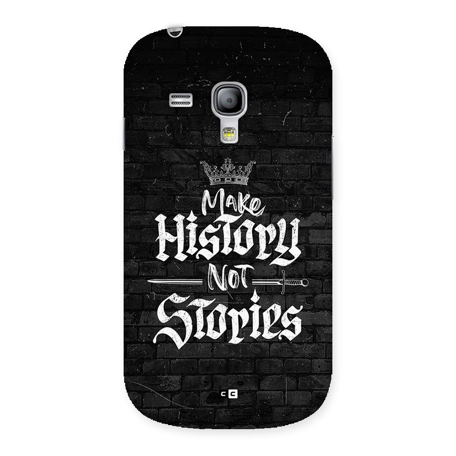 Make History Back Case for Galaxy S3 Mini