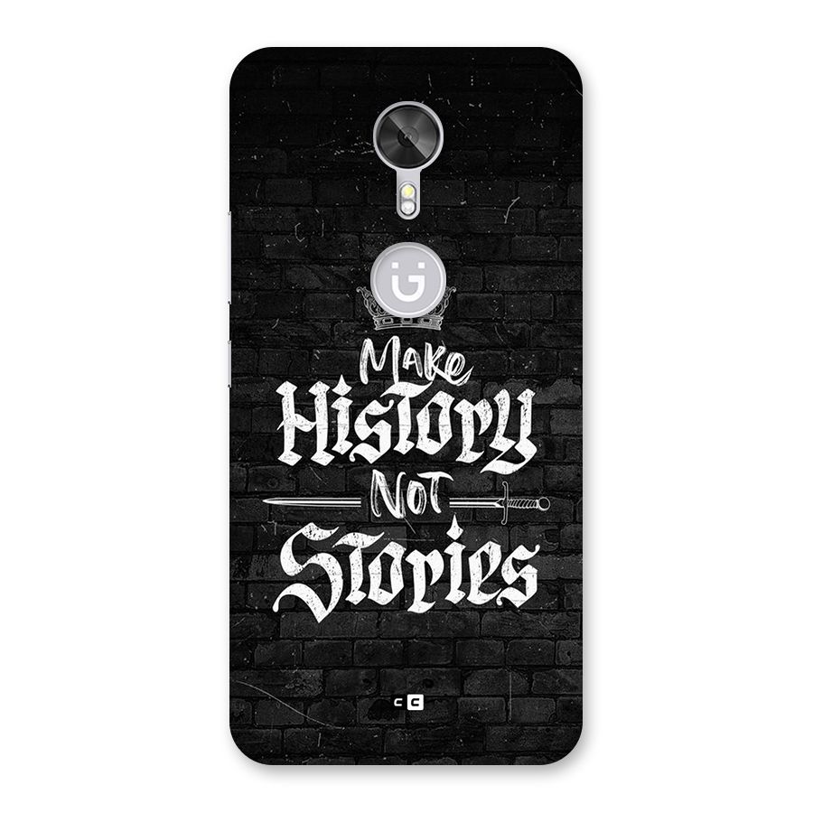 Make History Back Case for Gionee A1