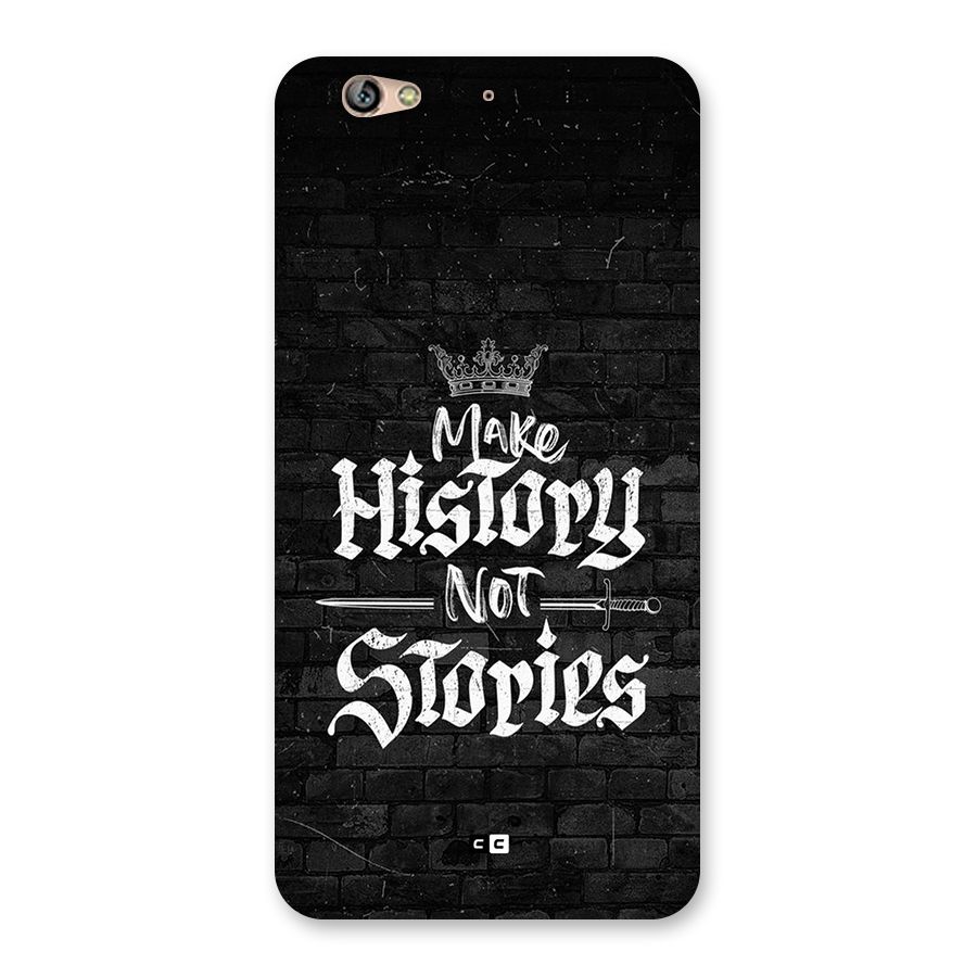 Make History Back Case for Gionee S6