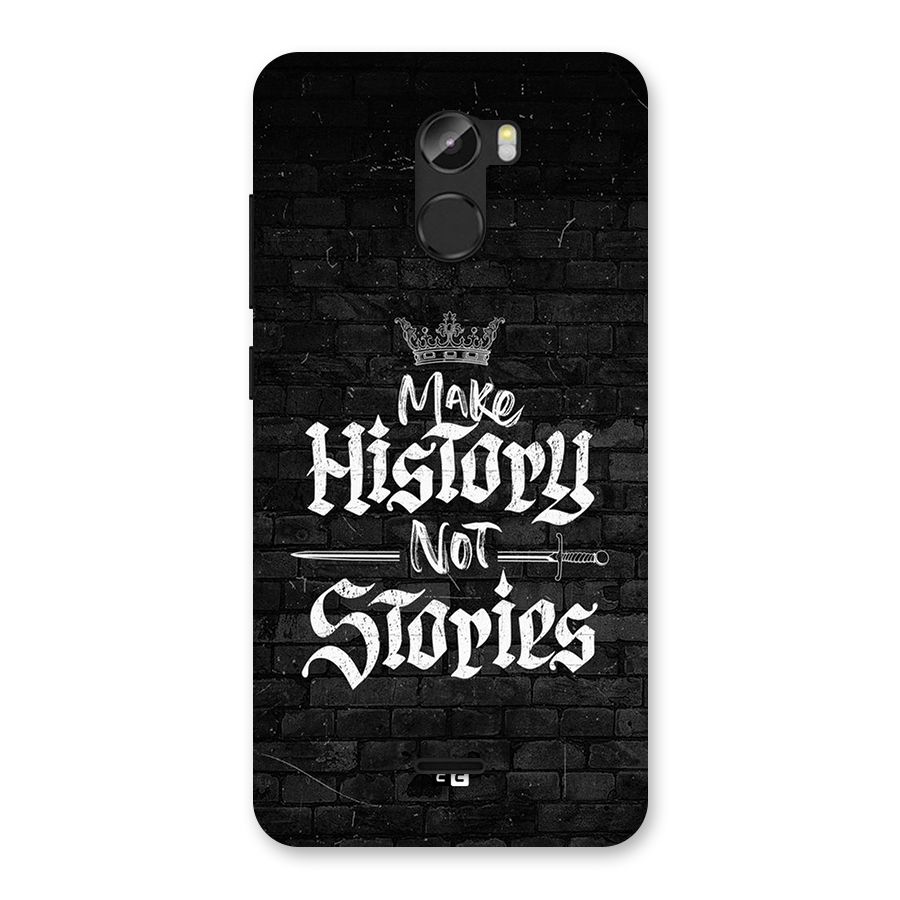 Make History Back Case for Gionee X1