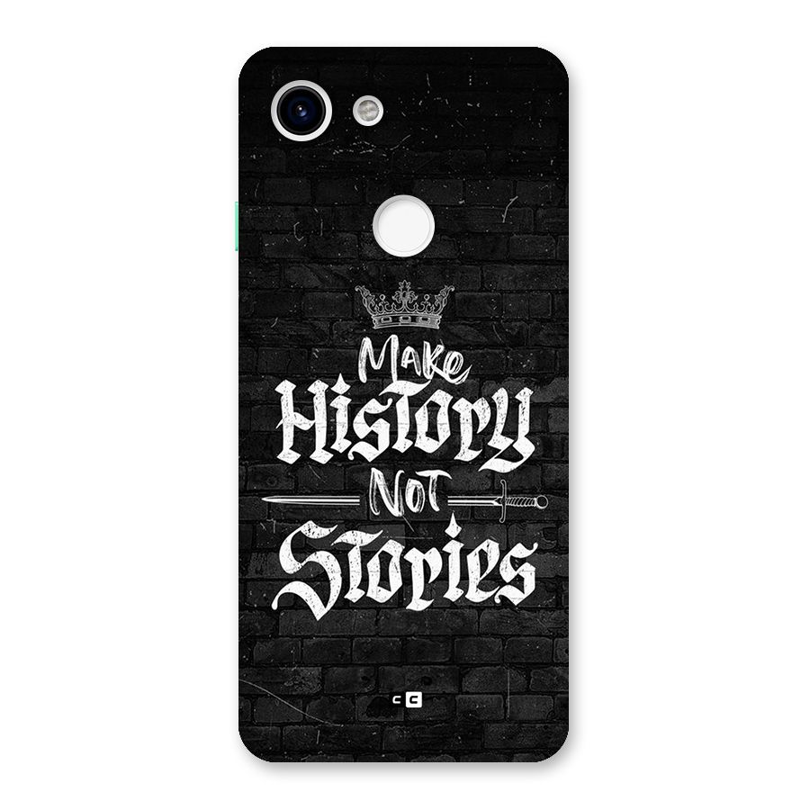 Make History Back Case for Google Pixel 3