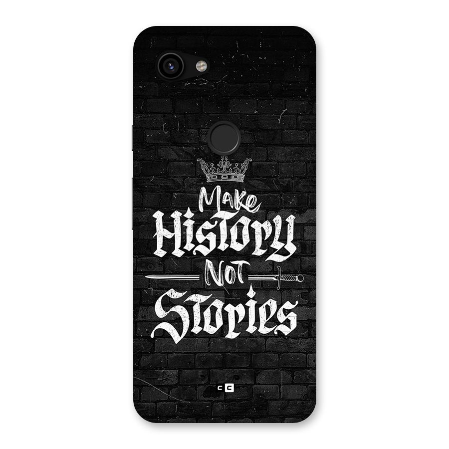 Make History Back Case for Google Pixel 3a