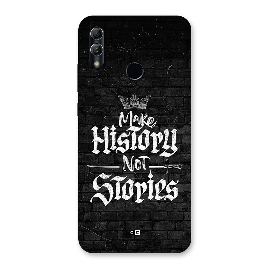 Make History Back Case for Honor 10 Lite