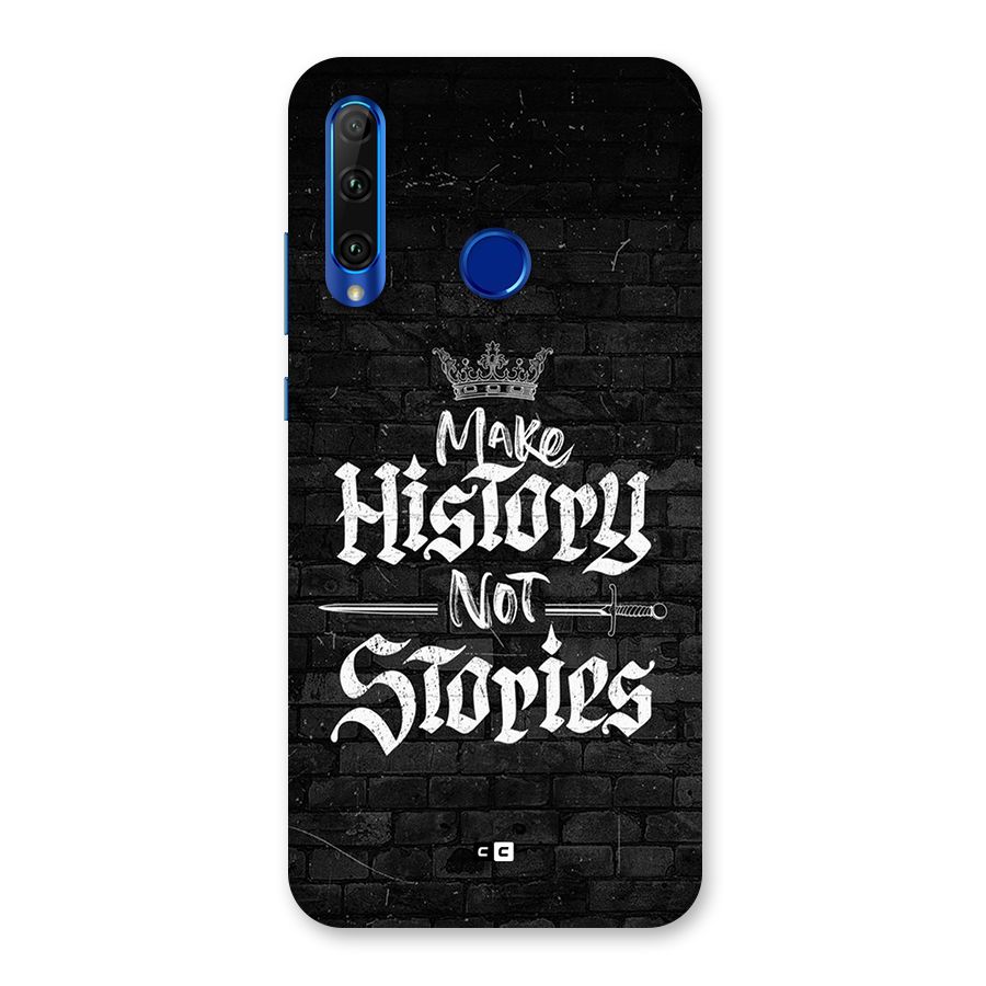 Make History Back Case for Honor 20i