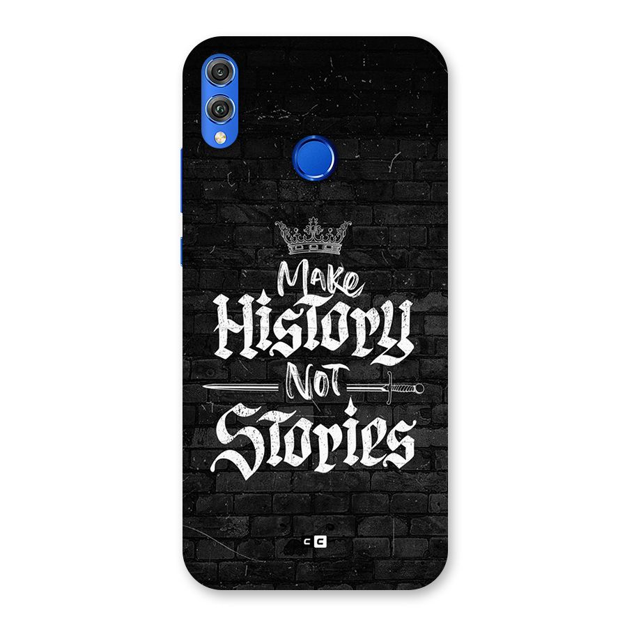 Make History Back Case for Honor 8X