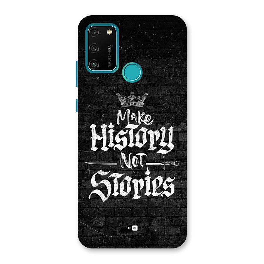 Make History Back Case for Honor 9A