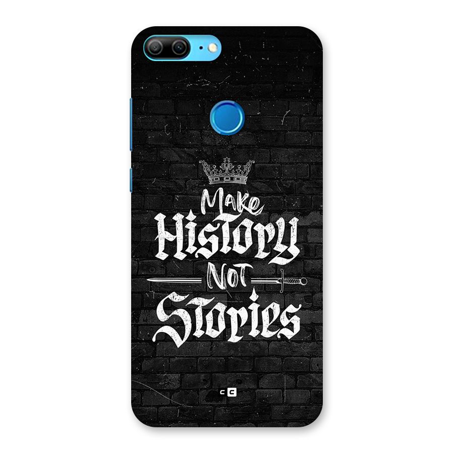 Make History Back Case for Honor 9 Lite