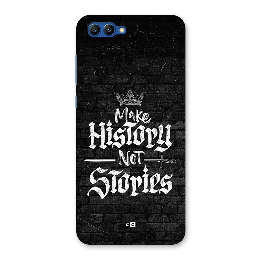 Make History Back Case for Honor View 10