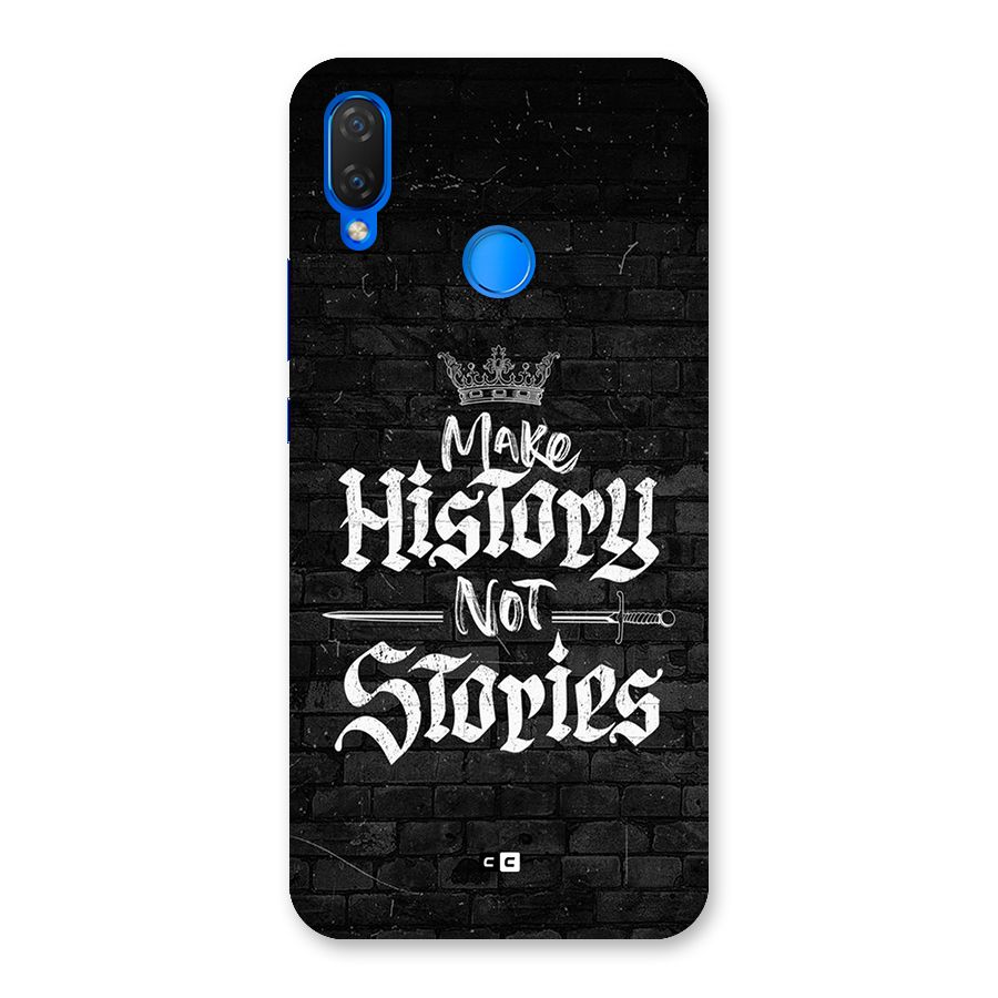 Make History Back Case for Huawei P Smart Plus