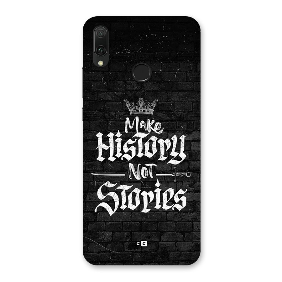 Make History Back Case for Huawei Y9 (2019)