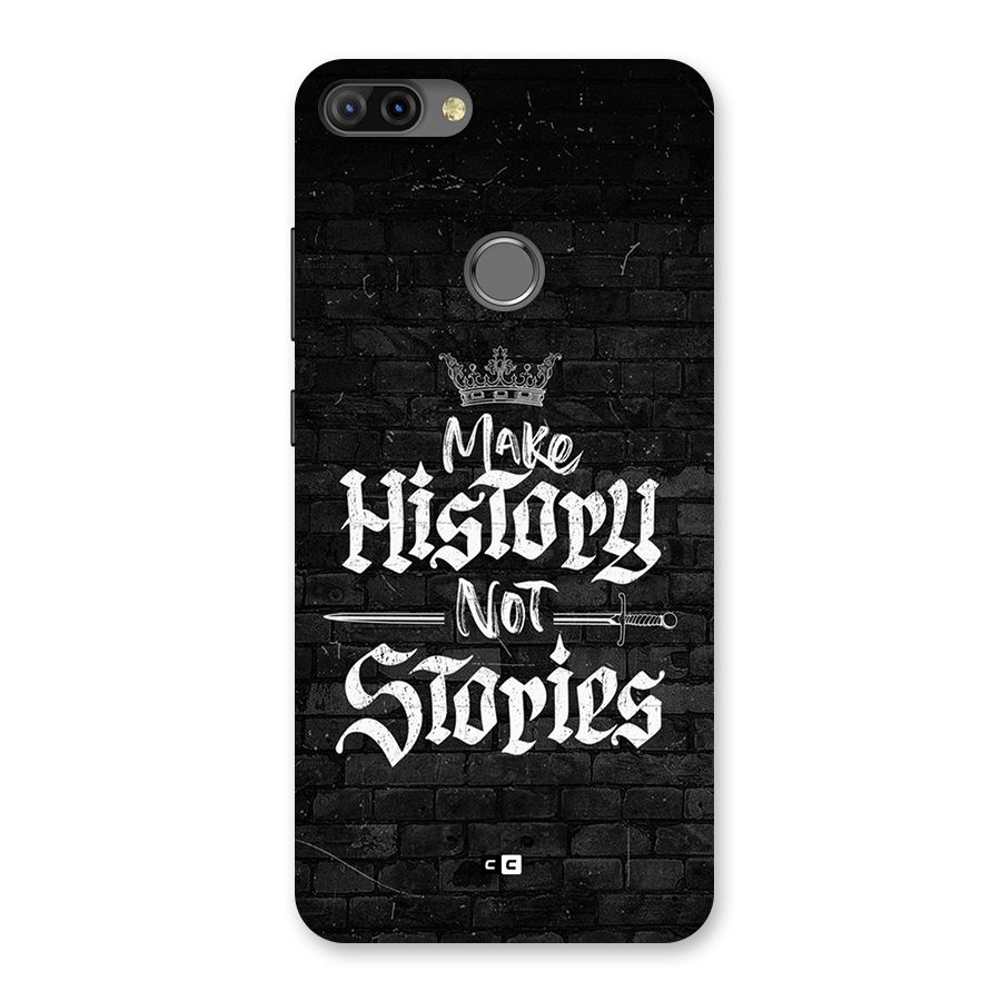 Make History Back Case for Infinix Hot 6 Pro