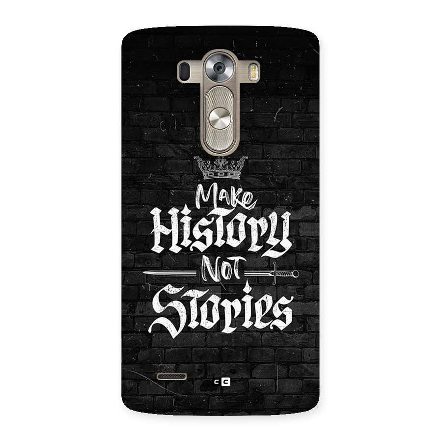 Make History Back Case for LG G3