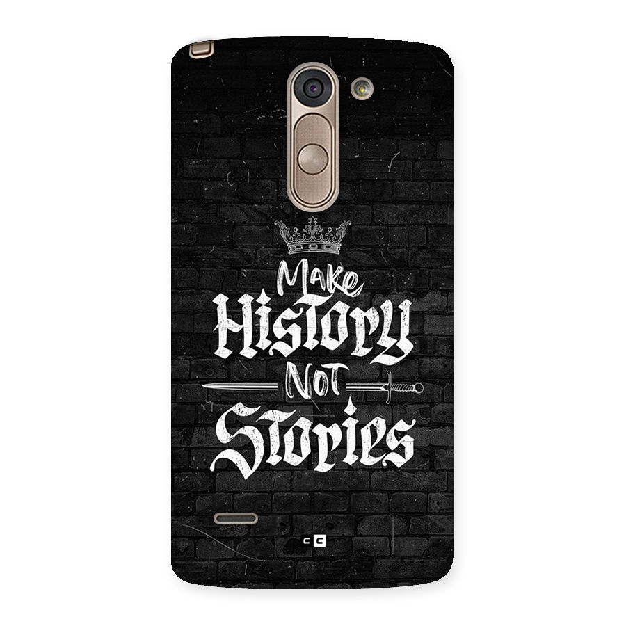 Make History Back Case for LG G3 Stylus