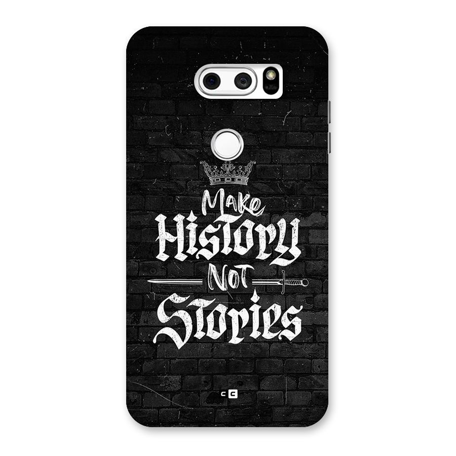 Make History Back Case for LG V30
