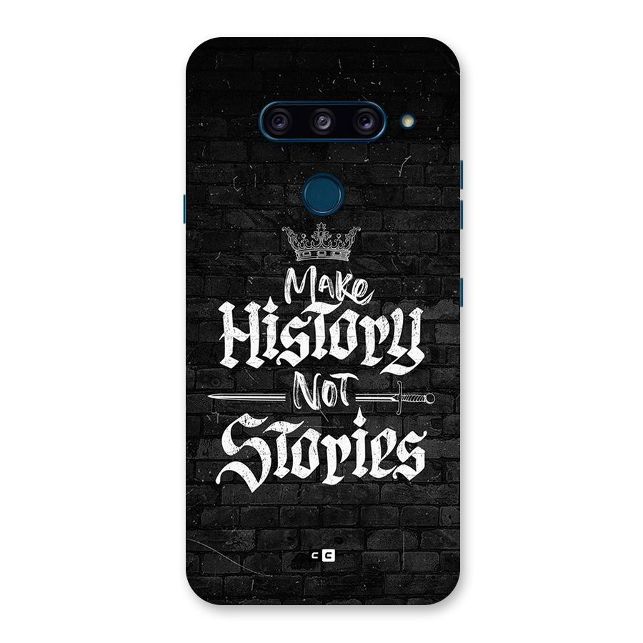 Make History Back Case for LG  V40 ThinQ