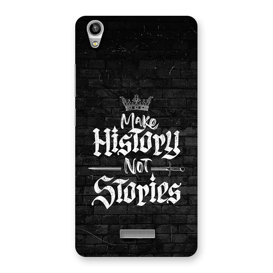 Make History Back Case for Lava Pixel V1