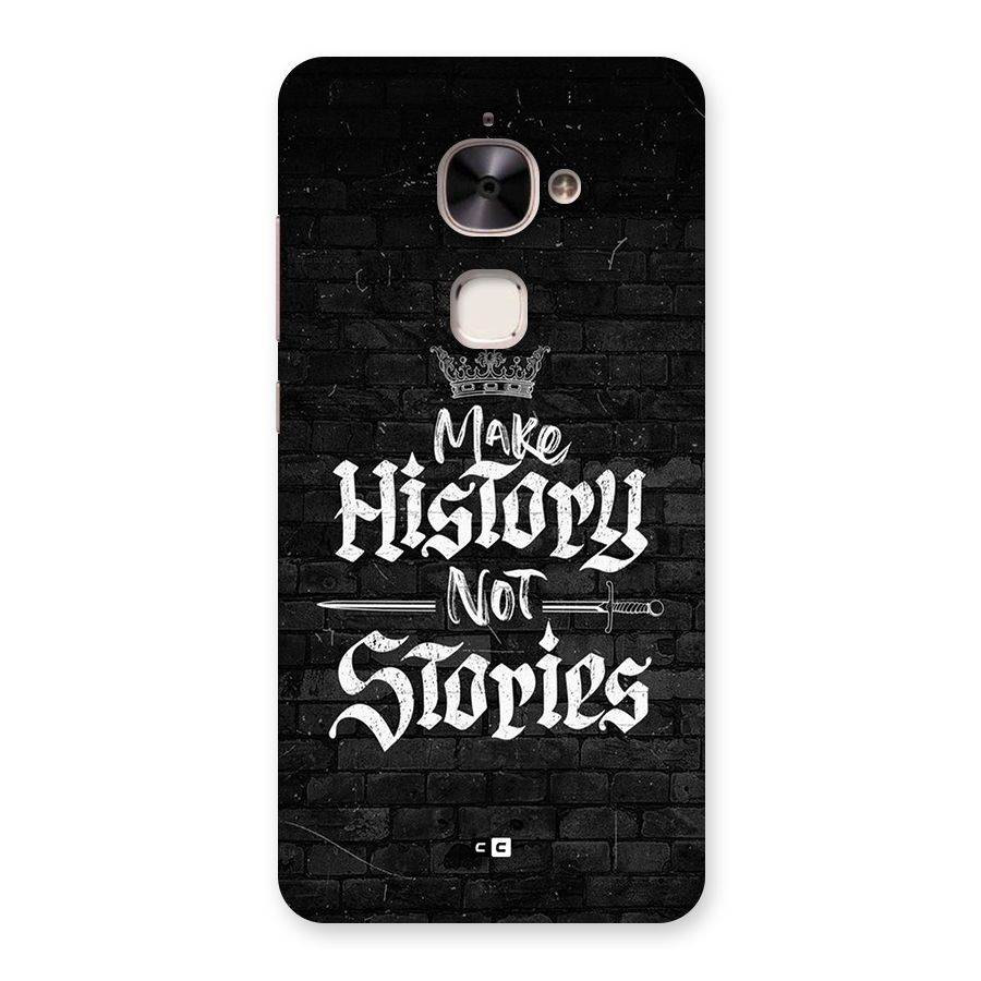 Make History Back Case for Le 2