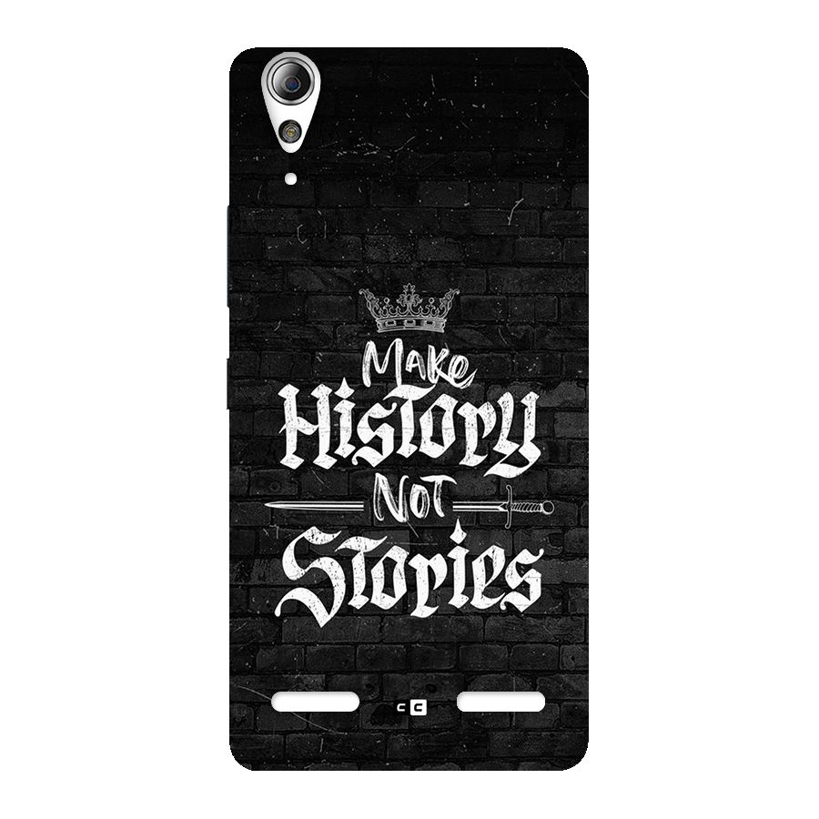 Make History Back Case for Lenovo A6000