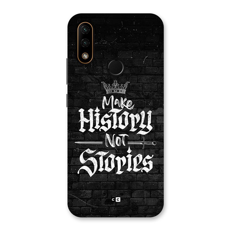 Make History Back Case for Lenovo A6 Note