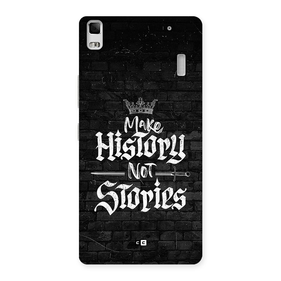 Make History Back Case for Lenovo A7000