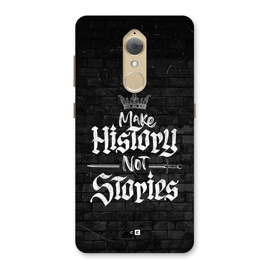 Make History Back Case for Lenovo K8